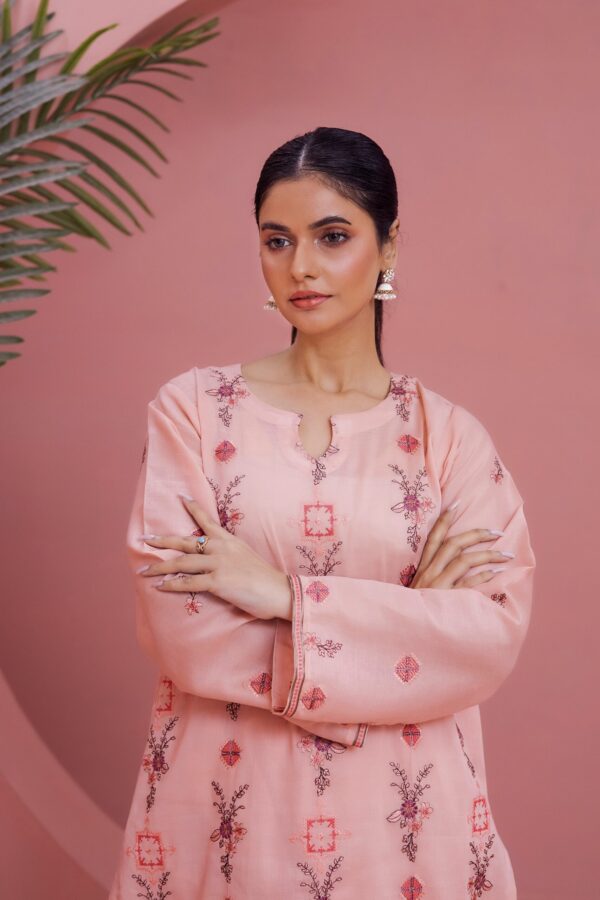 2PC LAWN EMBROIDERED SUIT BY VELLON - Image 3