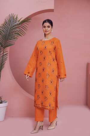2PC LAWN EMBROIDERED SUIT BY VELLON