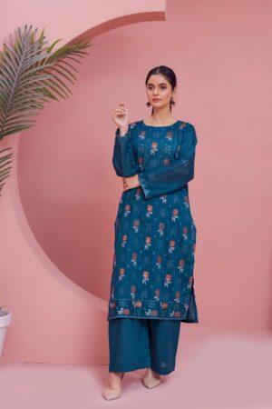 2PC LAWN EMBROIDERED SUIT BY VELLON
