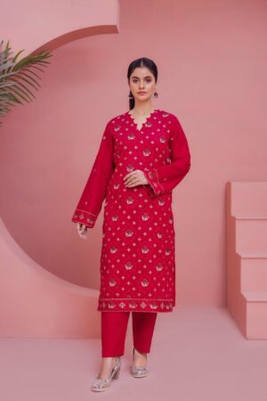 2PC LAWN EMBROIDERED SUIT BY VELLON