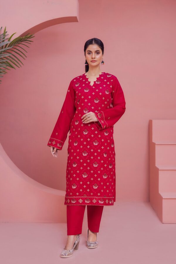 2PC LAWN EMBROIDERED SUIT BY VELLON