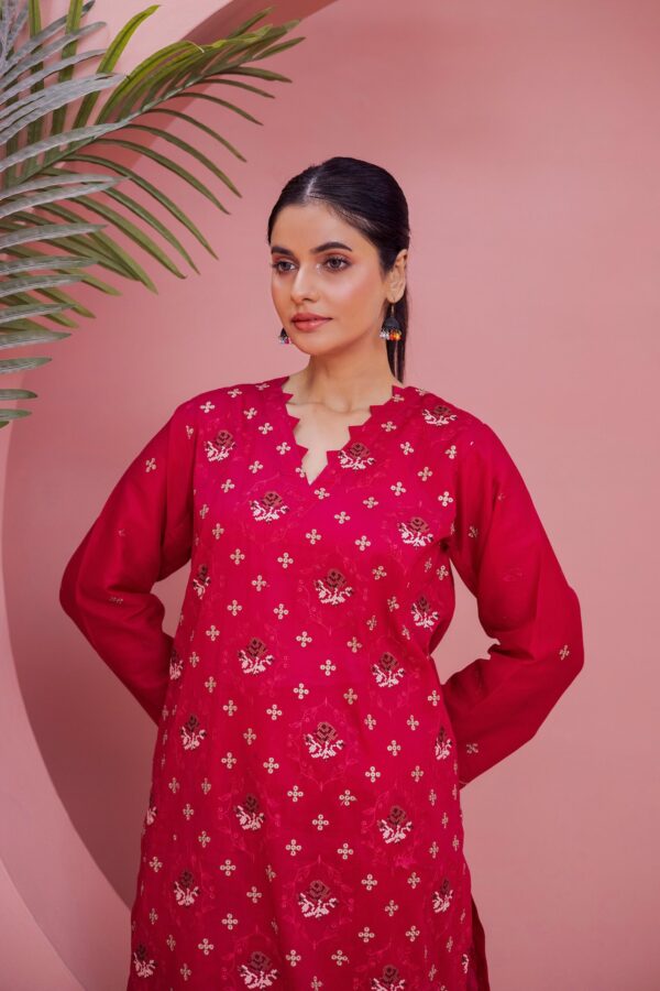 2PC LAWN EMBROIDERED SUIT BY VELLON - Image 2