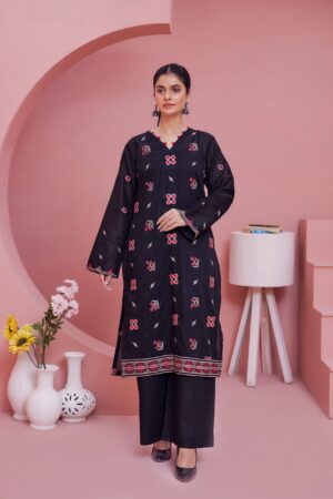 EMBROIDERED 2PC LAWN SUIT BY VELLON