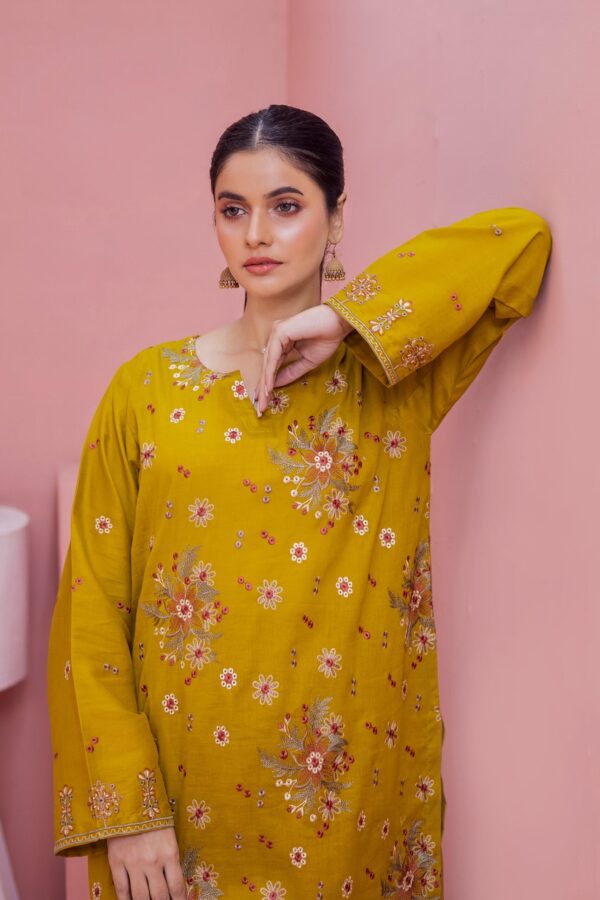 2PC LAWN EMBROIDERED SUIT BY VELLON - Image 2