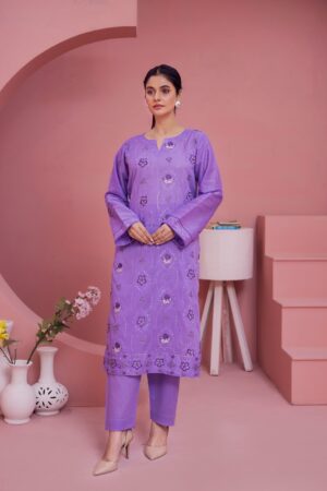 2PC LAWN EMBROIDERED SUIT BY VELLON