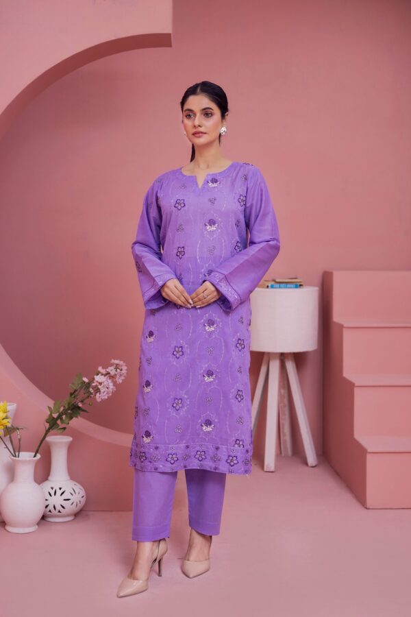 2PC LAWN EMBROIDERED SUIT BY VELLON