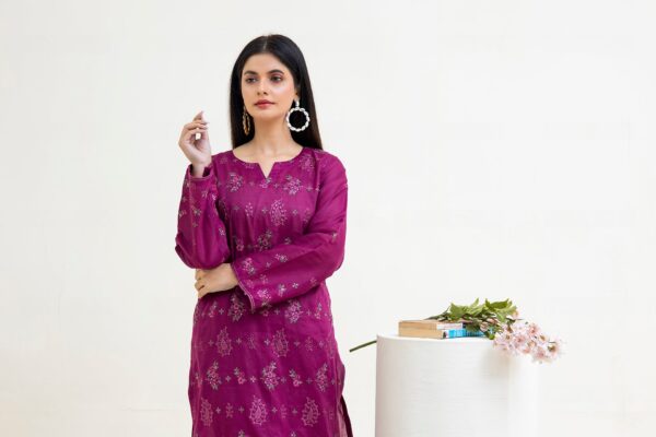 RUBI - 2PC LAWN EMBROIDERED SUIT BY Blush - Image 4