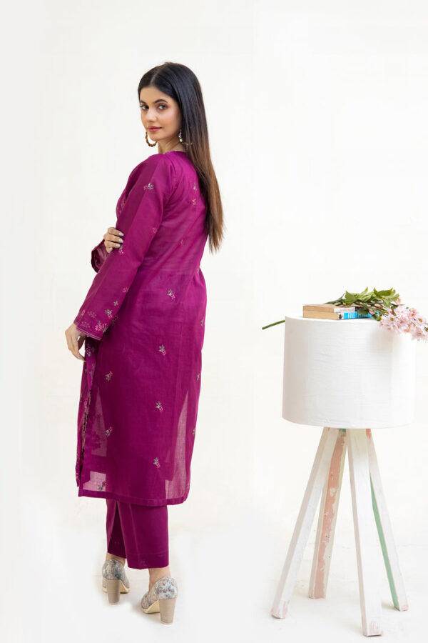 RUBI - 2PC LAWN EMBROIDERED SUIT BY Blush - Image 2