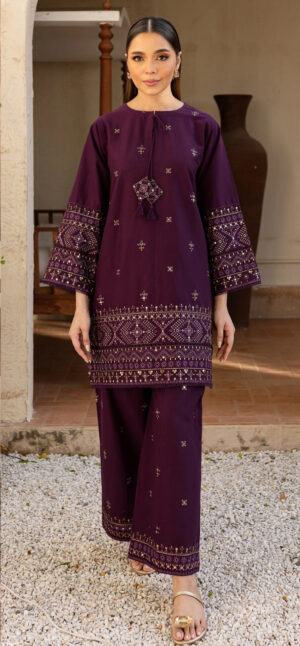 Batik 2-Piece Embroidered Unstiched Lawn