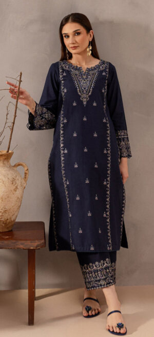 Batik 2-Piece Embroidered Unstiched Lawn