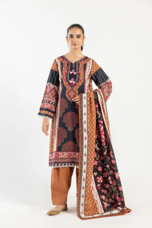 Ethnic 3Pcs Unstiched Lawn