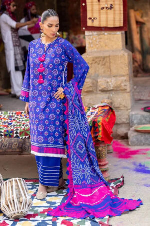 Gul Ahmed 3Pcs Unstiched Lawn