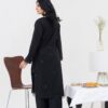 2PC LAWN EMBROIDERED SUIT BY CHICKENKARI - C-BLACK - Image 2