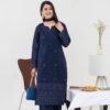 2PC LAWN EMBROIDERED SUIT BY CHICKENKARI - C-BLUE