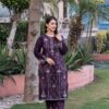 2PC LAWN EMBROIDERED SUIT BY ORNATE- N-PURPLE