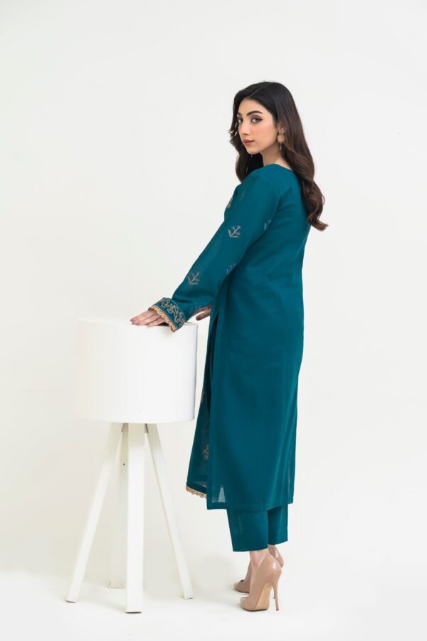 2PC JACQUARD EMBROIDERED SUIT - J-ZINC 2 - Image 4