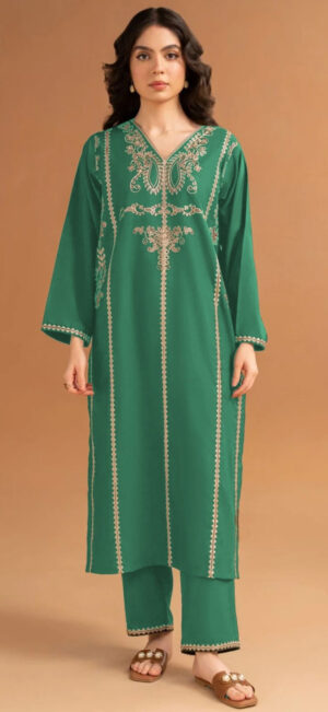 Batik 2-Piece Embroidered Unstiched Lawn