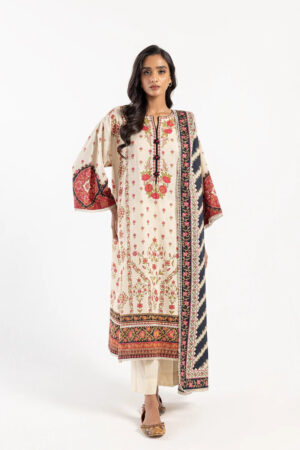 Ethnic 3Pcs Unstiched Lawn