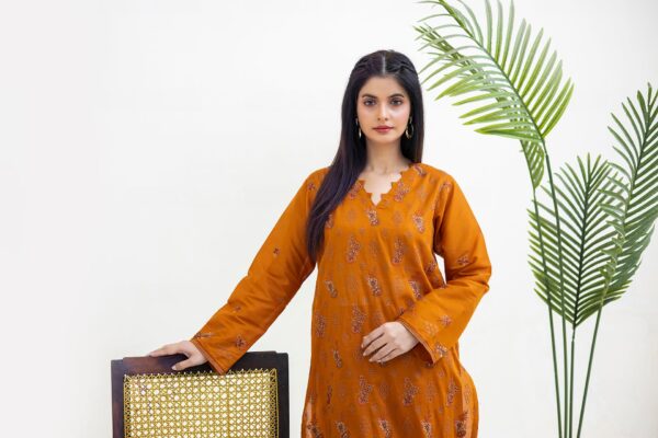 LISA - 2PC LAWN EMBROIDERED SUIT BY Blush - Image 3