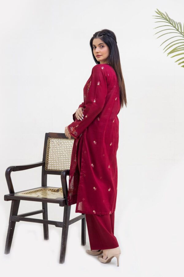 GULRAKH - 2PC LAWN EMBROIDERED SUIT BY Blush - Image 4